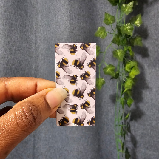 Bee Pattern Magnetic Bookmark