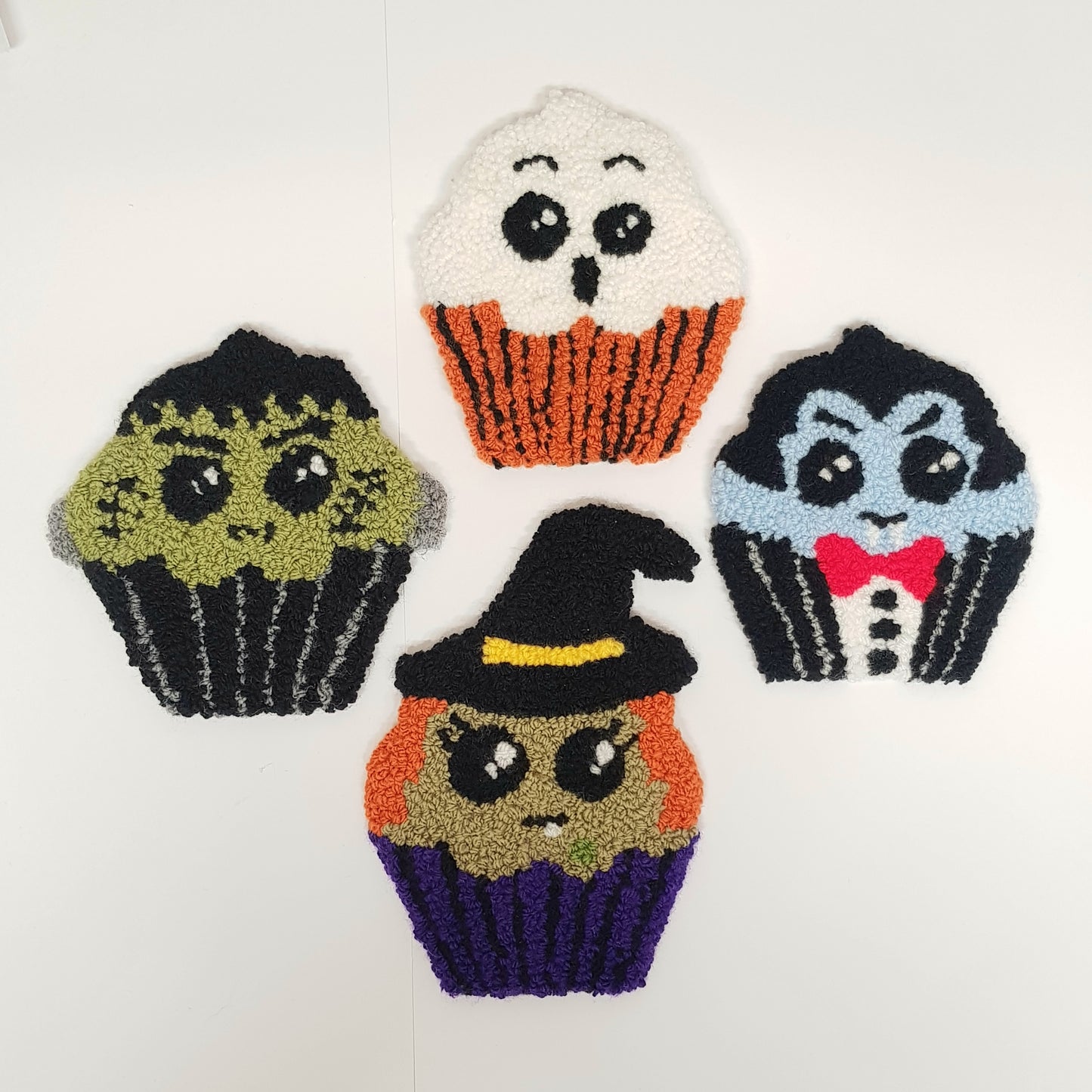 Halloween Kawaii Character Mug Rug