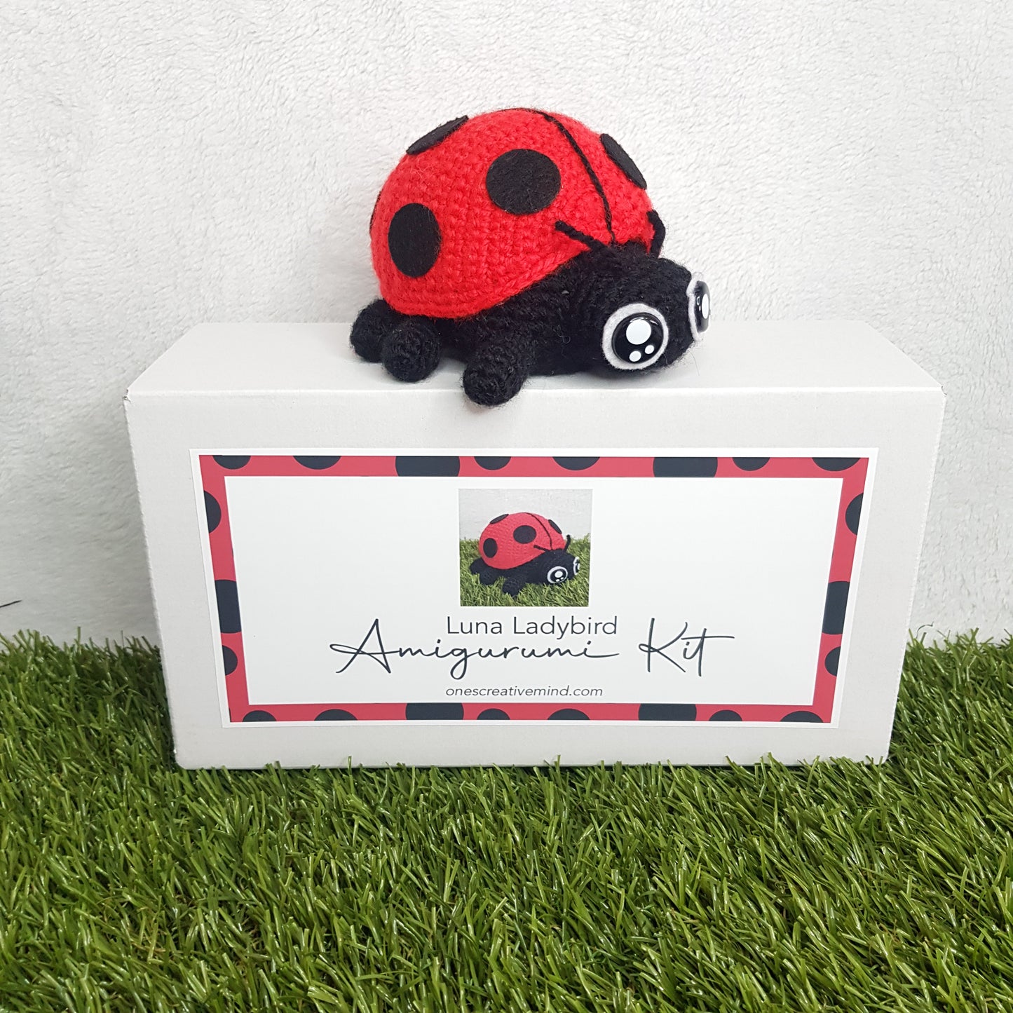 Luna the Ladybird Crochet Amigurumi Kit