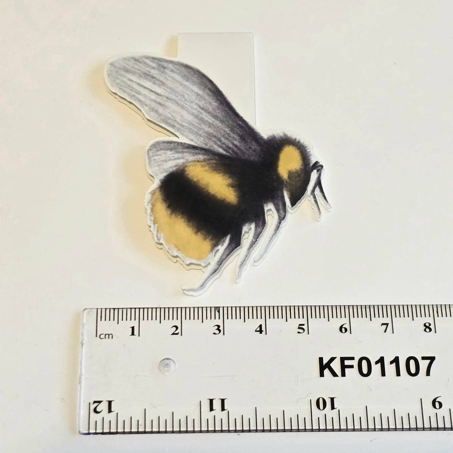 Illustrated Bee Magnetic Bookmark